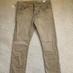 Wrangler Slim Straight Men's Jeans - Beige